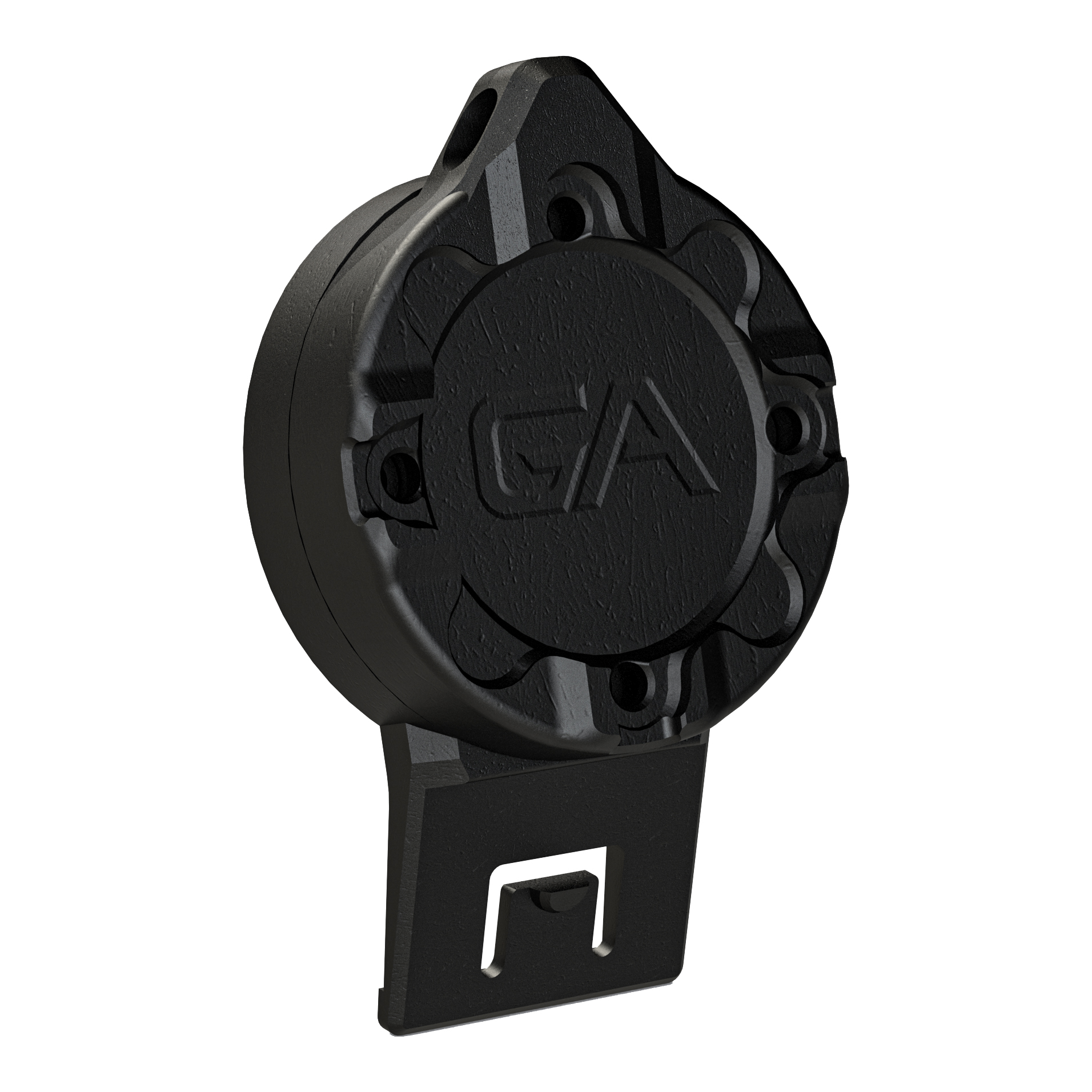 hard hat mount for guardian angel devices