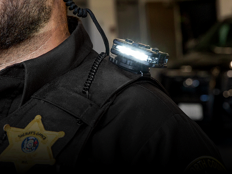 slideshow of guardian angel devices being used by various people for job related tasks